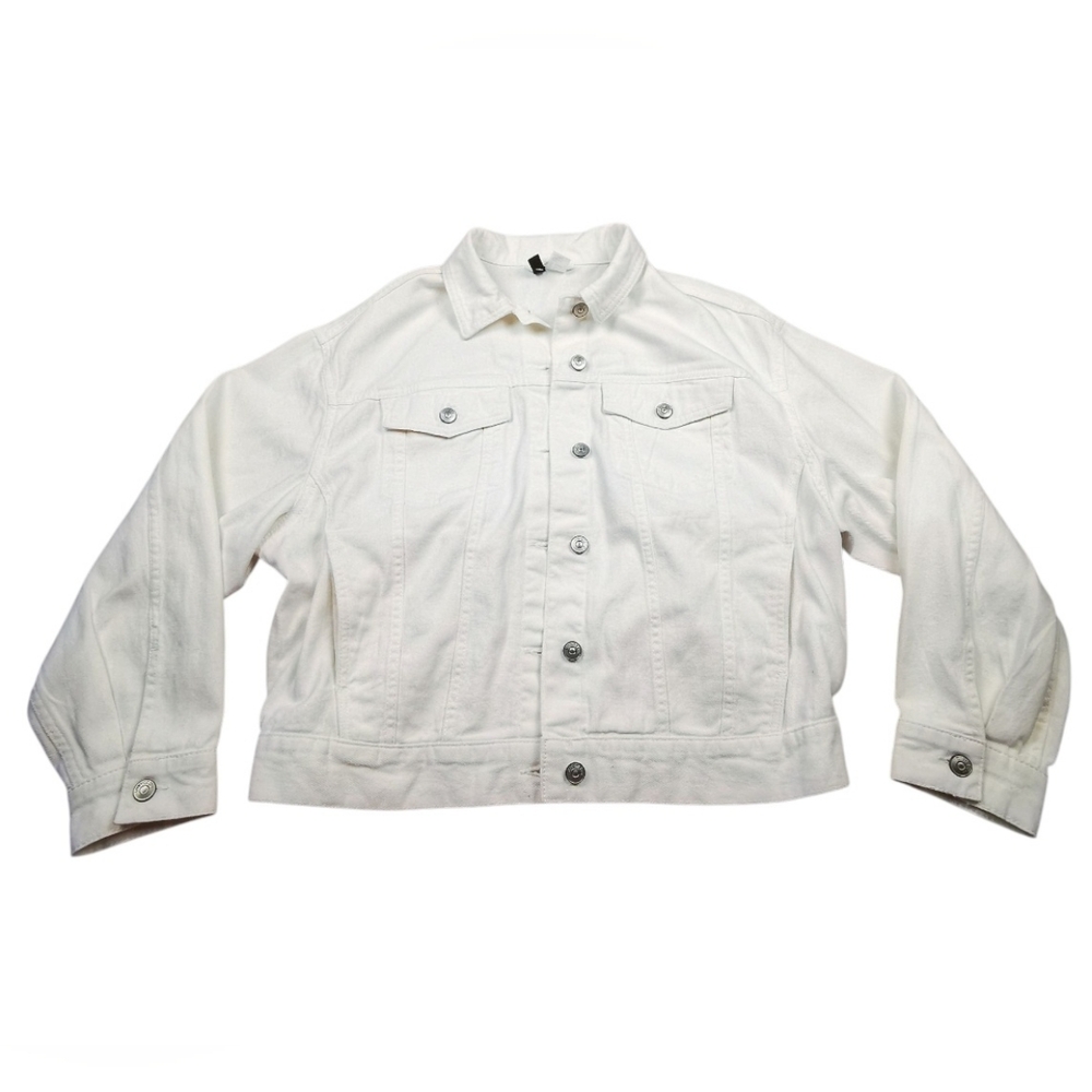 White Denim Jacket